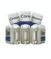 Pro Mix Kit 9,46L (Grow-Bloom-Core en 2.26 kg mas 3 jarras mezcladoras de 9,46L)